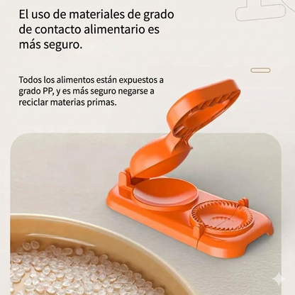 🎉MOLDE PROFESIONAL 2 en 1 para Empanadas y Dumplings 🥟🥟🥟– Rápido, Fácil y Perfecto