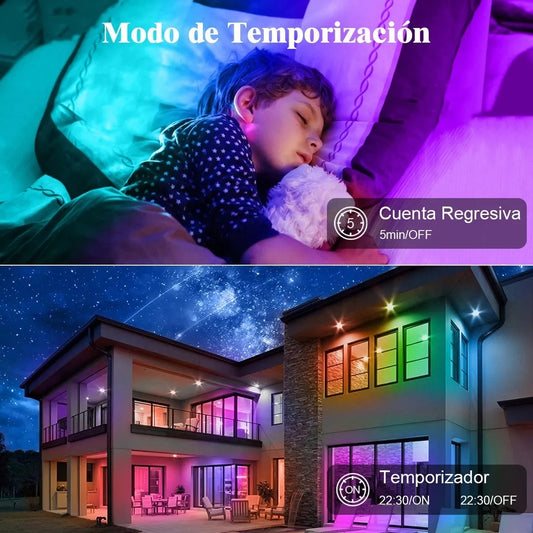 💡 Bombillo WiFi Smart RGB – Convierte Cualquier Espacio en una Experiencia Inteligente 🌈✨