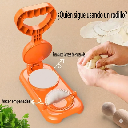 🎉MOLDE PROFESIONAL 2 en 1 para Empanadas y Dumplings 🥟🥟🥟– Rápido, Fácil y Perfecto