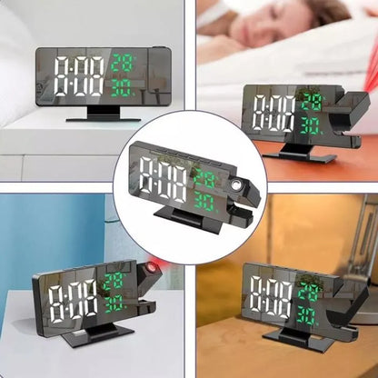 🕒 RELOJ DIGITAL CON PROYECTOR 🔥 ajustable con 180° 🌙